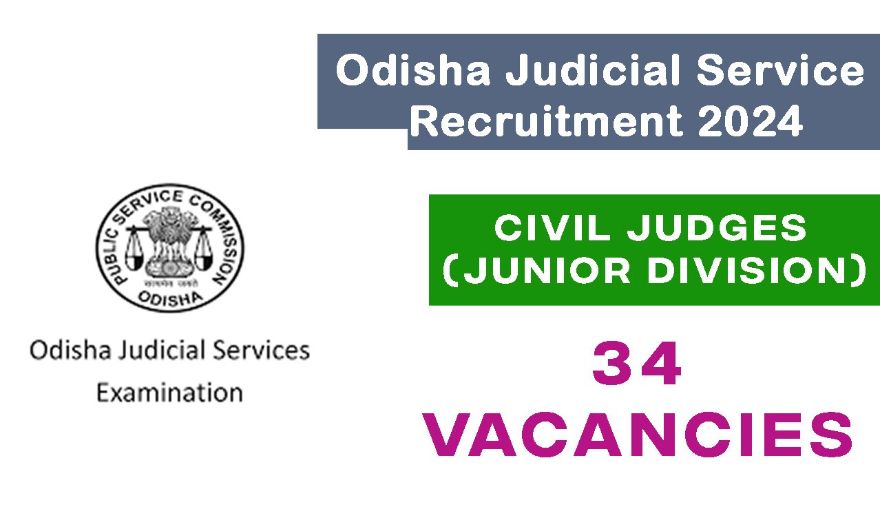 Odisha Judicial Service Recruitment 2024