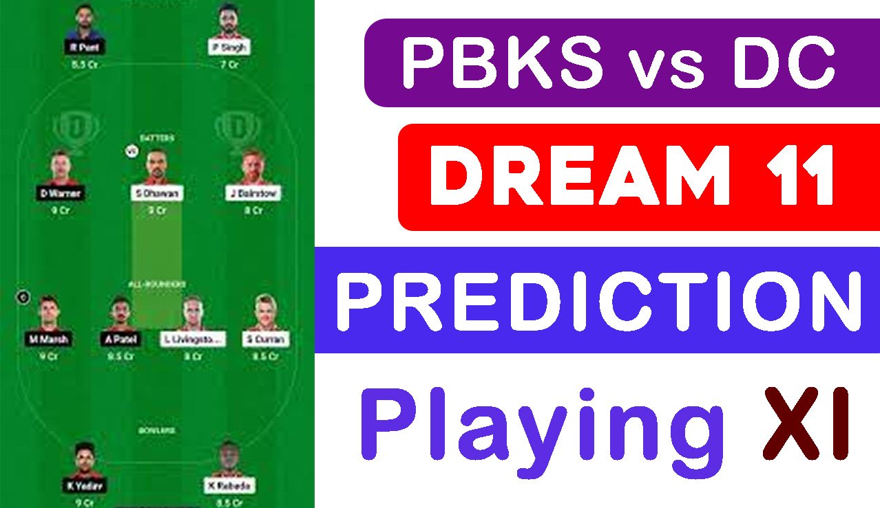 PBKS vs DC Dream11 IPL 2024 Prediction
