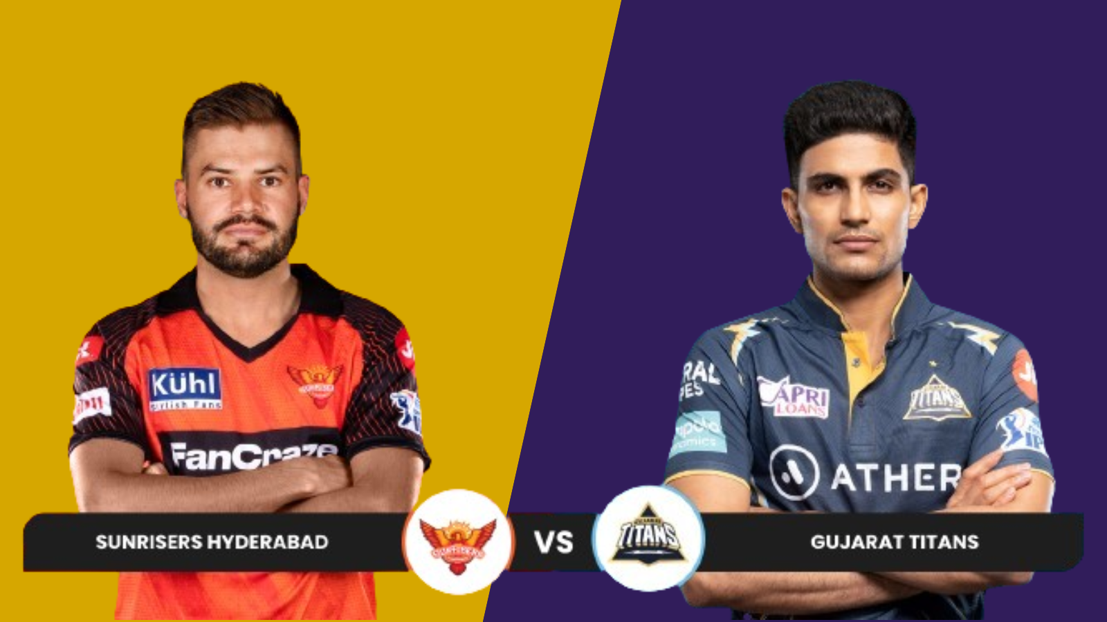 SRH vs GT Dream11 Prediction, Playing XI and Fantasy Tips